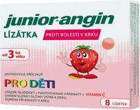 Junior-angin Lízátka pro děti 8 ks