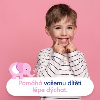 Otrivin 0,5mg/ml nosní kapky pro děti při léčbě ucpaného nosu 10 ml