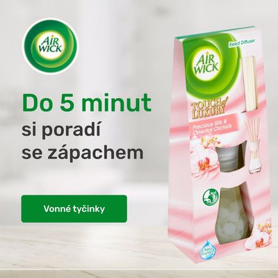 Airwick Vonné tyčinky Vzácné hedvábí a orchideje z orientu 25 ml