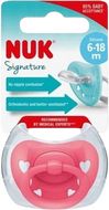Nuk Dudlík Signature, 6-18 m, holka srdce