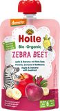 Holle Zebra Bee Bio ovocné pyré jablko, banán a červená řepa 100 g