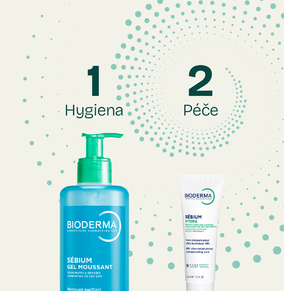 Bioderma Sébium Hydra hydratační krém na akné 40 ml