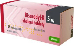 Bisacodyl-K Krka 5mg tbl.obd. 105 tablet