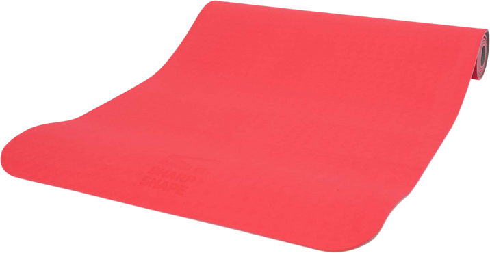 Sharp Shape Podložka na jógu Dual TPE červená