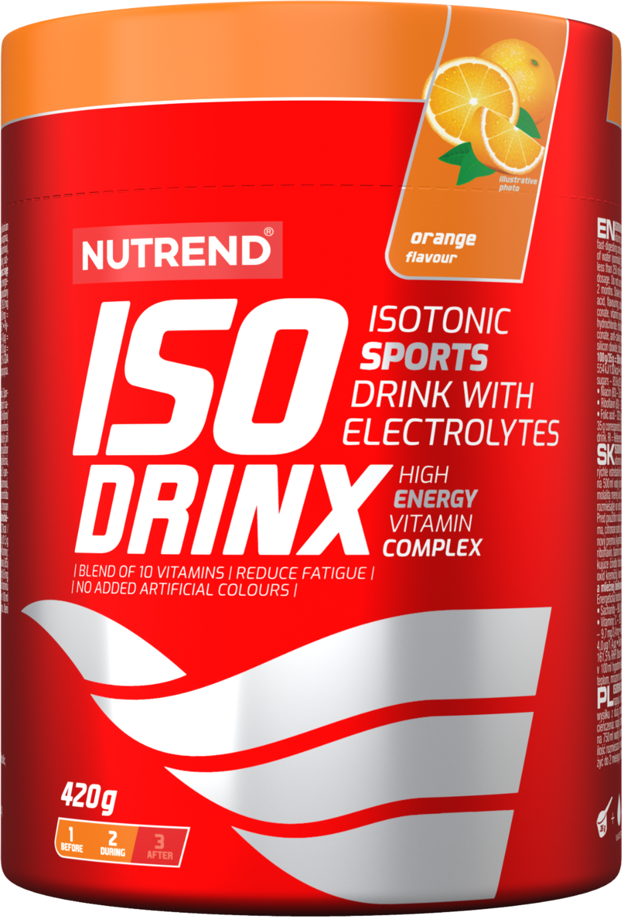 Nutrend ISODRINX Pomeranč 420 g