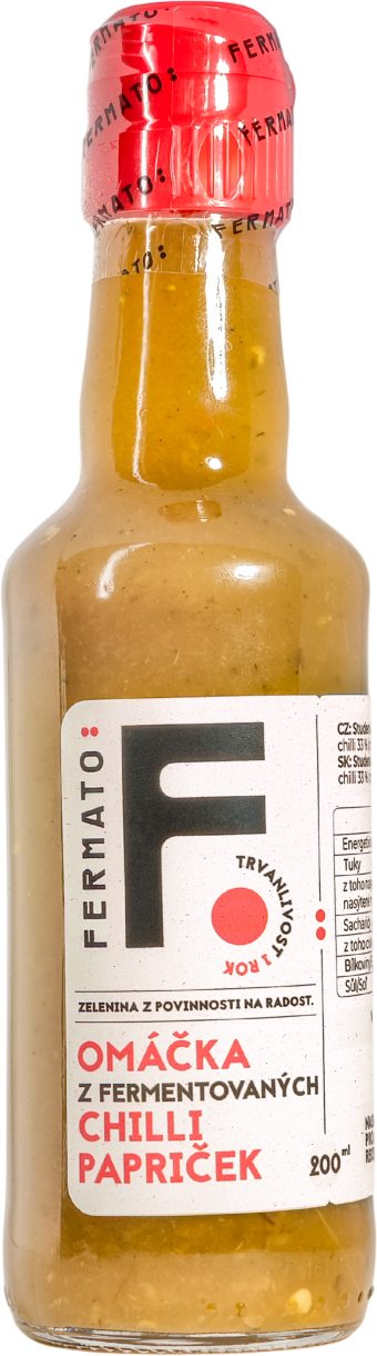 Fermato Omáčka z fermentovaných chilli papriček 200 ml