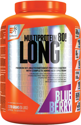 Extrifit Long 80 Multiprotein Borůvka 2270 g