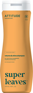 Attitude Přírodní šampón Super leaves lesk a objem - sójový protein a brusinky 473 ml