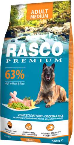RASCO PREMIUM Adult Medium 15 kg
