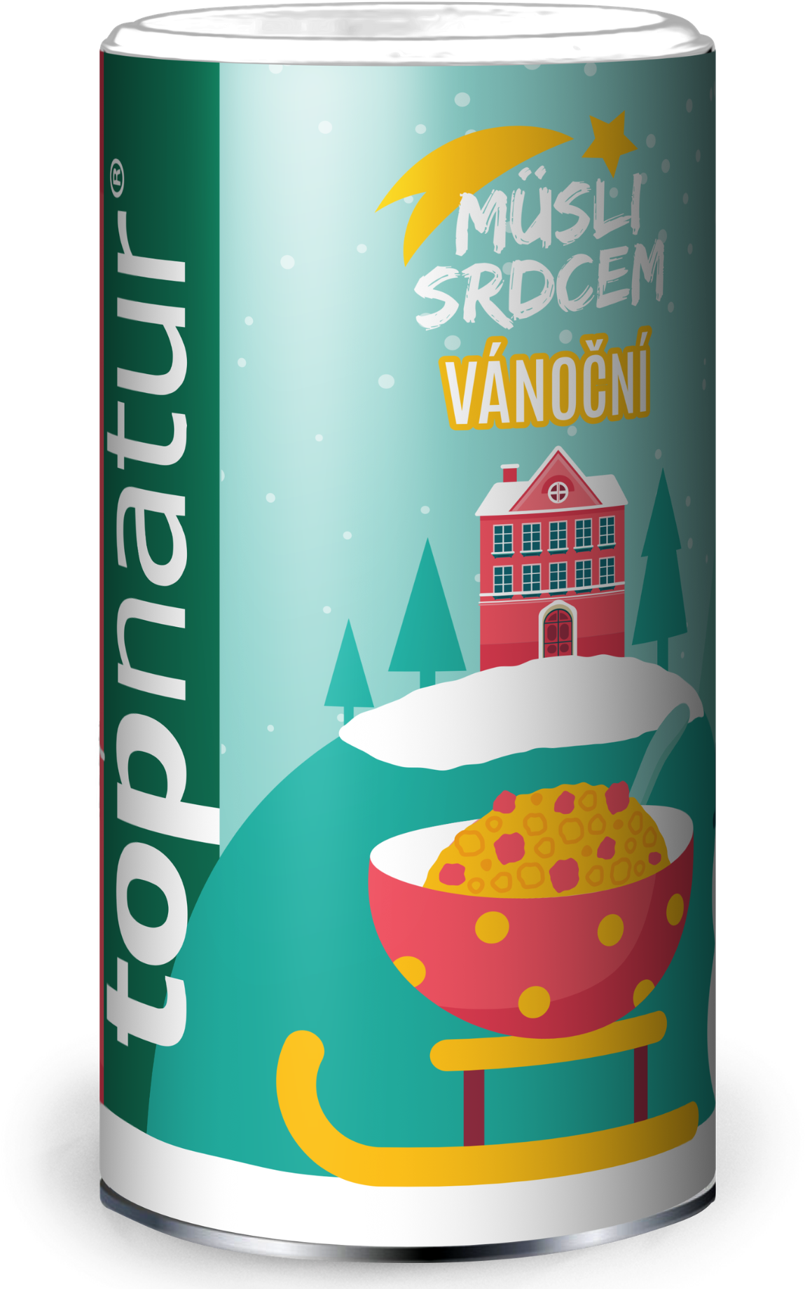 Topnatur Müsli srdcem vánoční perníkové 350 g