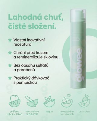 Glowee Zubní pasta Kokos 60 g