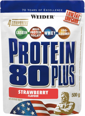 Weider Protein 80 Plus Jahoda 500 g