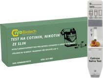 AllTest Drogový test COT ze slin kazeta (nikotin, kotinin)