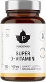 Puhdistamo Super Vitamin D 4000 iu 120 kapslí