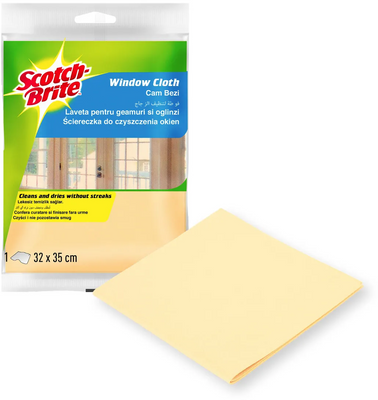 3M Scotch-Brite™ Mikrovláknová utěrka na okna a sklo 32 cm
