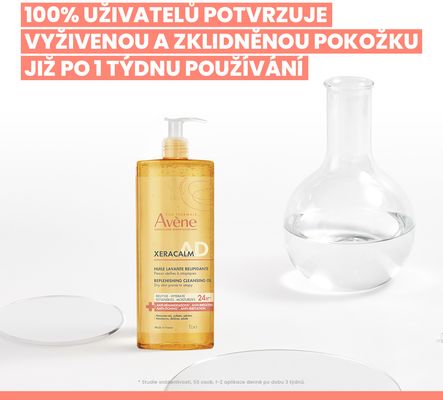 Avène XeraCalm A.D Relipidační mycí olej 1000 ml