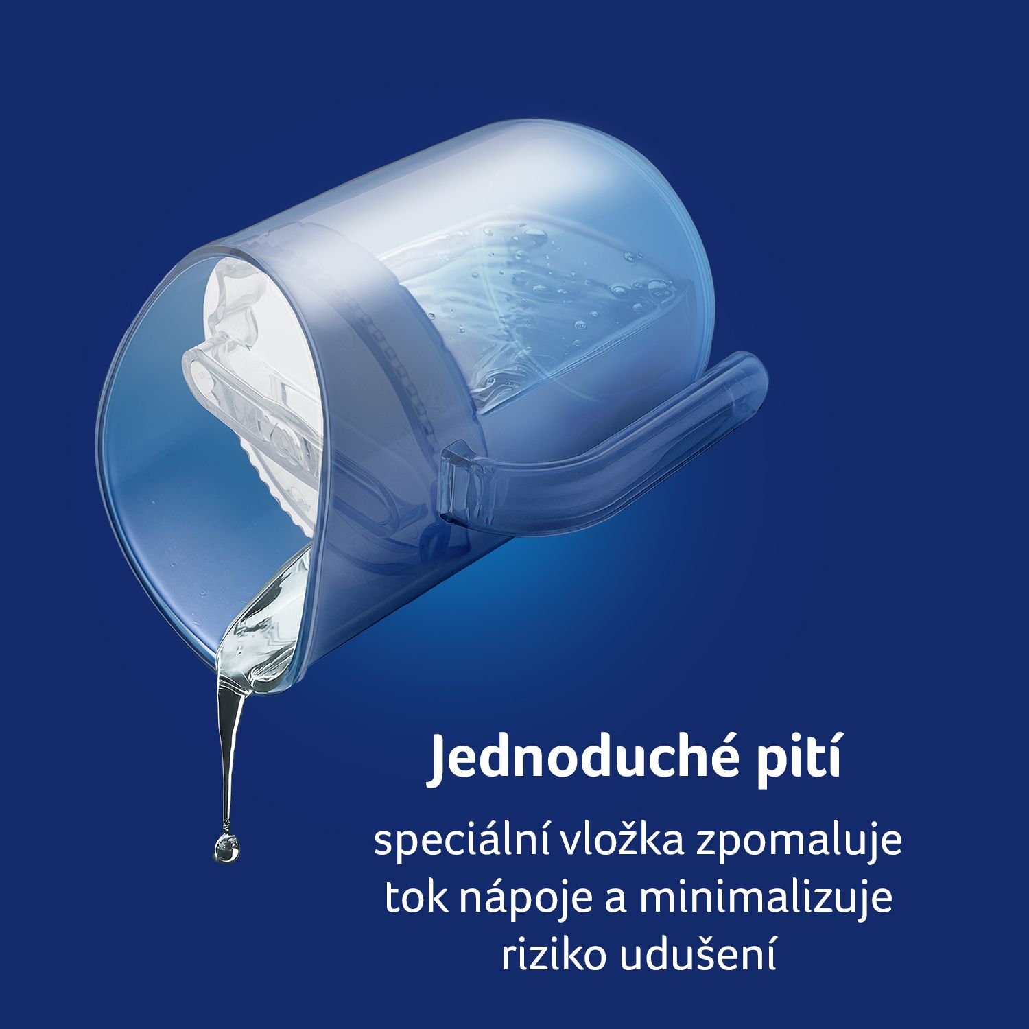 LOVI Hrneček tréninkový GENIUS Ultramarine 150 ml