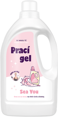 Úklid pro klid Prací gel Sea you 1.5 l