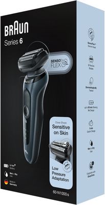 Braun Series 6 61-N1000s Černý
