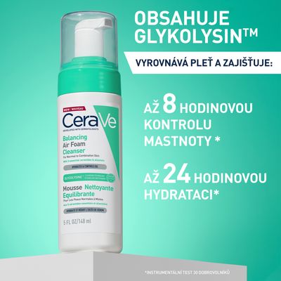 CeraVe čistící pěna pro optimální pH pro normální až smíšenou pleť 148 ml