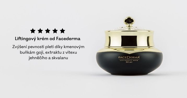 Facederma Liftingový krém pro vyhlazení vrásek a zpevnění kontur tváře 50 ml