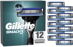Gillette Mach3 Náhradní hlavice pro muže 12 ks