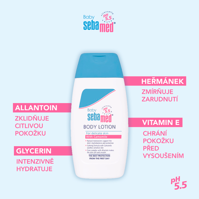 Sebamed dětské mléko 200 ml