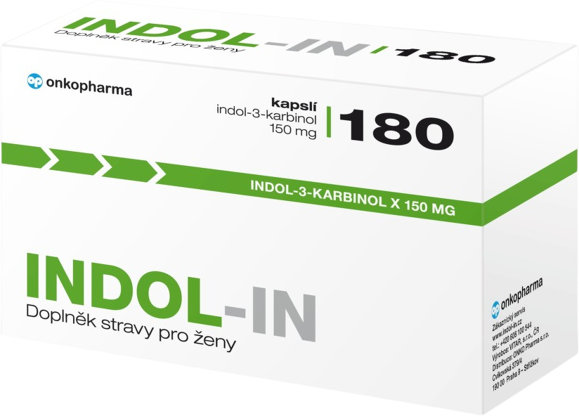 Indol-in pro ženy 180 kapslí