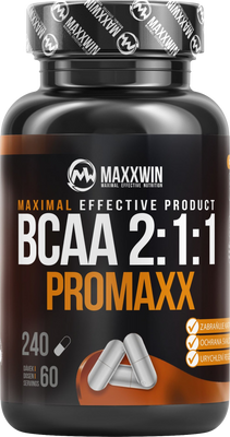 Maxxwin - BCAA PROMAXX 2:1:1 240 kapslí