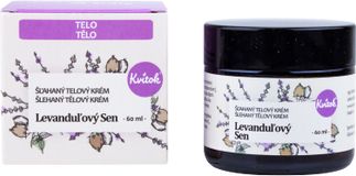 Kvitok Šlehaný tělový krém Levandulový sen 60 ml