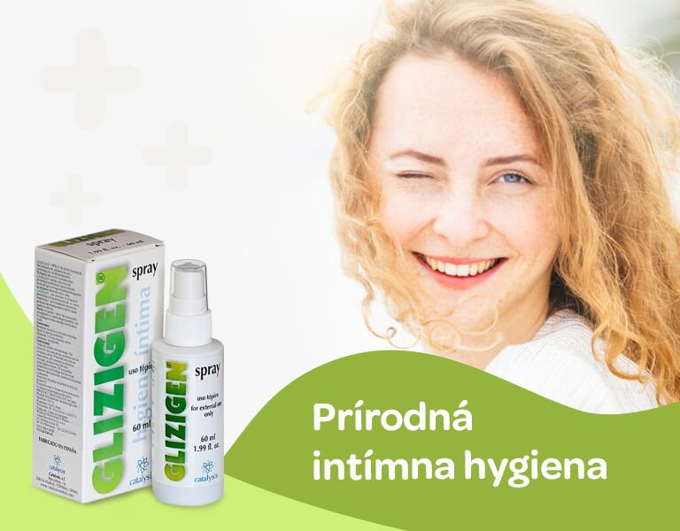 GLIZIGEN intimate hygiene spray sprej na intímnu hygienu 60 ml, banner