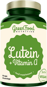 GreenFood Nutrition Lutein+Vitamin A 90 kapslí