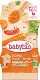Babybio zelenina s kuřetem a quinoa 2 x 200 g