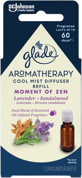 Glade náplň do difuzéru Cool Mist Moment of Zen 17.4 ml