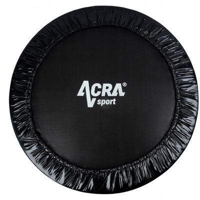 Acra Trampolína pro vnitřní i venkovní použití - černá 114 cm