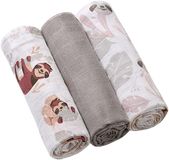BabyOno Pleny mušelínové Super Soft - Grey, 70x70 cm 3 ks