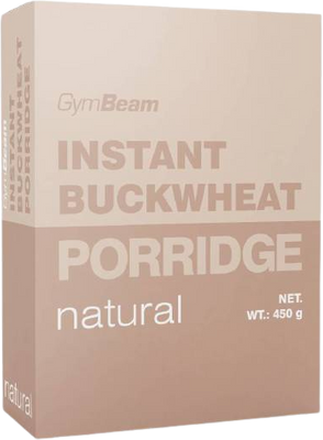 GymBeam Instantní pohanková kaše jahoda 450 g