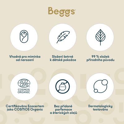 Beggs Dětský mycí olej 200 ml