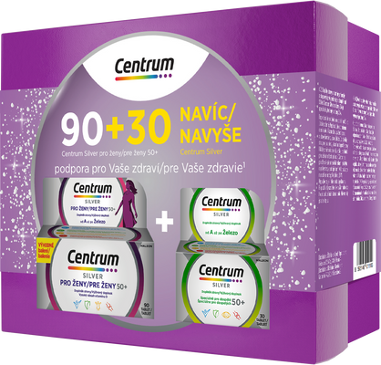 Centrum Silver pro ženy dárkové balení 90 + 30 tablet