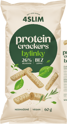 4Slim Protein crackers bylinky 60 g