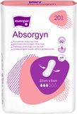 Matopat Absorgyn poporodní gynekologické vložky bez folie 22 cm x 9 cm, 20 ks