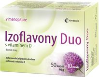 Noventis Izoflavony Duo s vitamínem D 60 kapslí