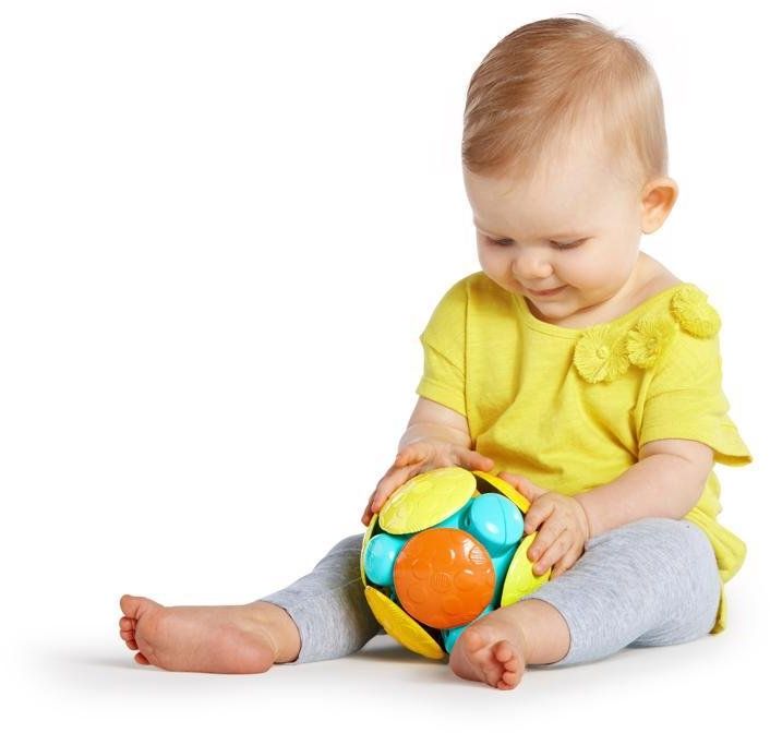 Oball Hračka Wobble Bobble 3m+