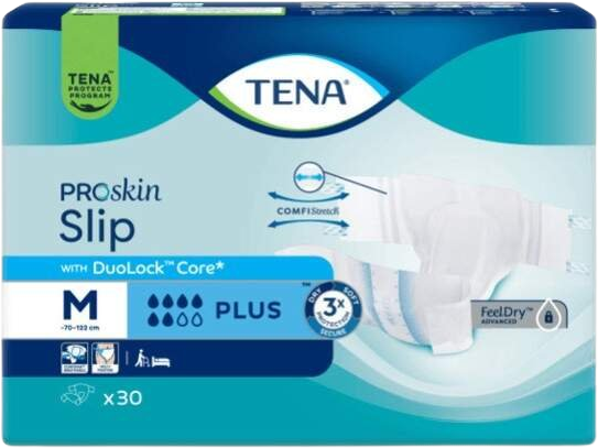 Tena Slip Plus M inkontinenční kalhotky 30 ks