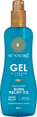 Sunnoré Chladivý gel na spáleniny 200 ml