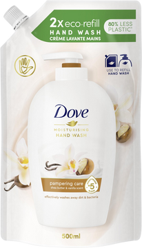 Dove Purely Pampering Tekuté mýdlo náhradní náplň 500 ml