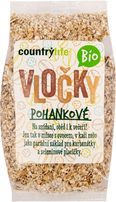 Country Life Vločky pohankové BIO 250 g