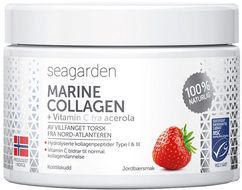 Seagarden Marine Collagen + Vitamin C, Jahoda 150 g