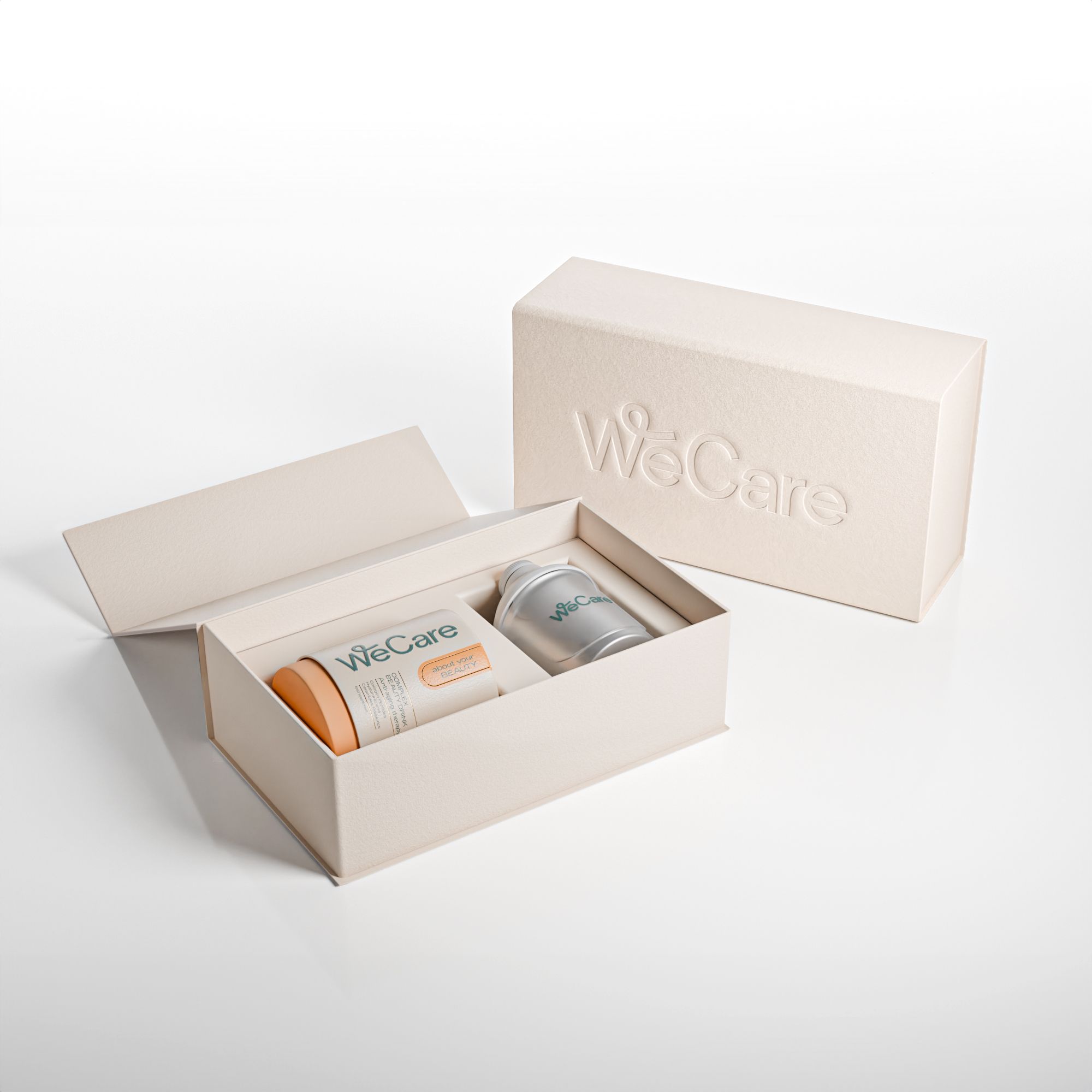 WeCare About your BEAUTY Drink + shaker XMASS 28 x 10 g