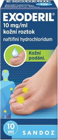 Exoderil ® 10 mg/ml kožní roztok, 10 ml